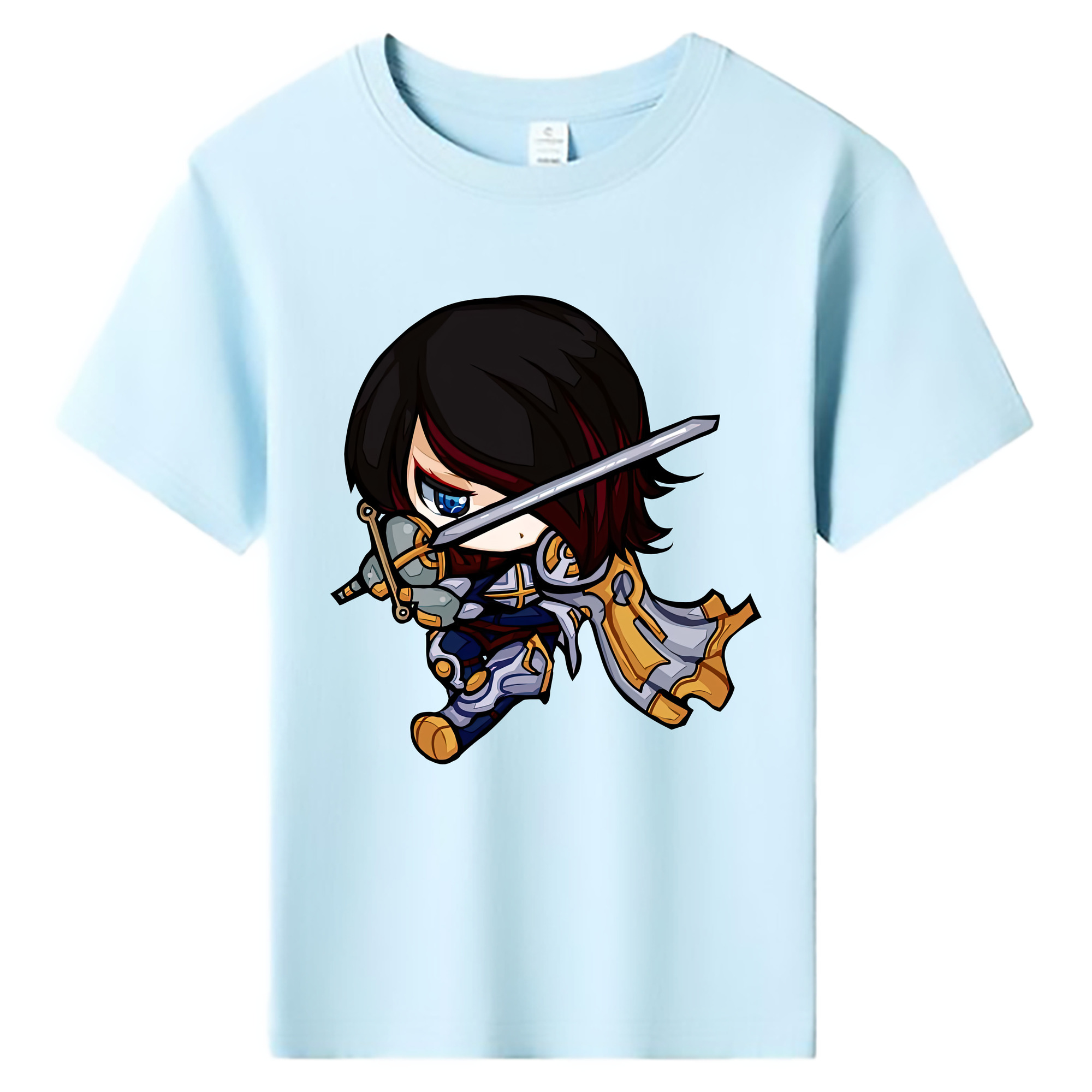 （画像用） リーグ・オブ・レジェンド League of Legends LOL 綿100％キッズTシャツ（フロントプリント）